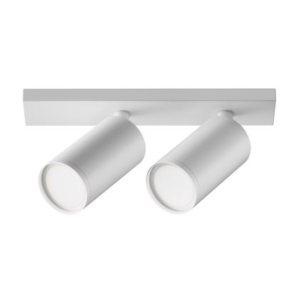 Maytoni C051CL-U-2W - Спот FOCUS 2xGU10/10W/230V бял/черен