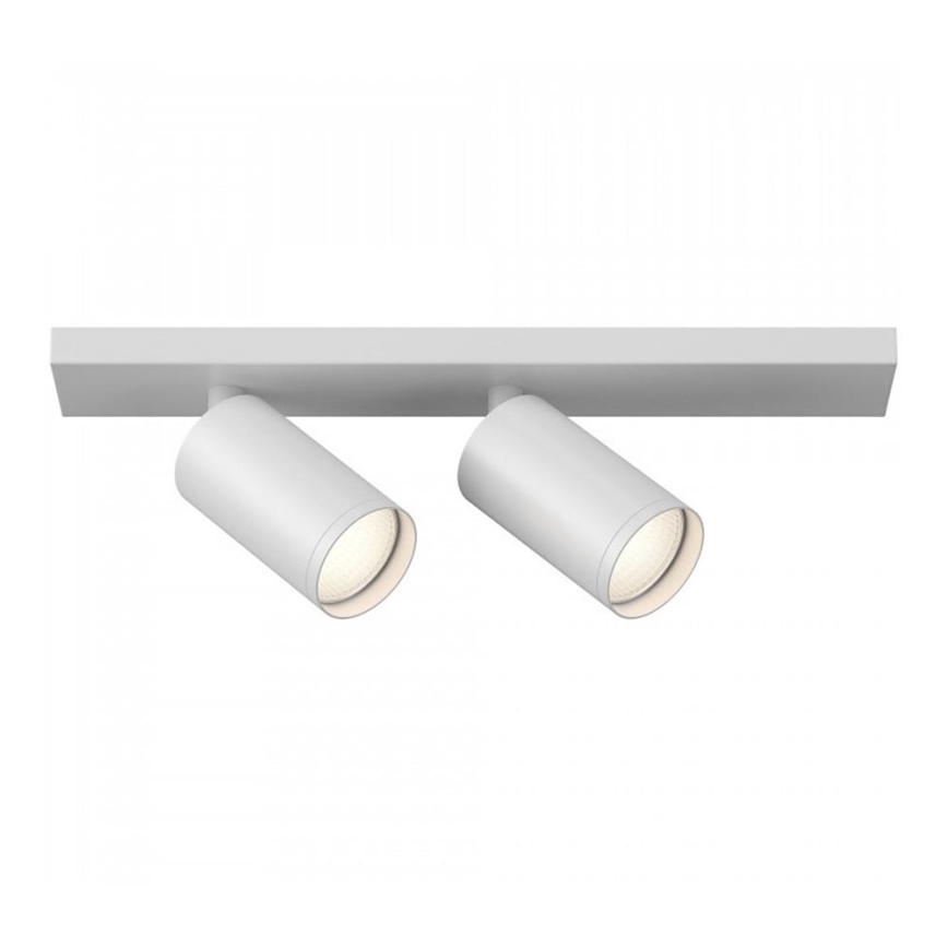 Maytoni C051CL-U-2W - Точково осветително тяло FOCUS 2xGU10/10W/230V бяло