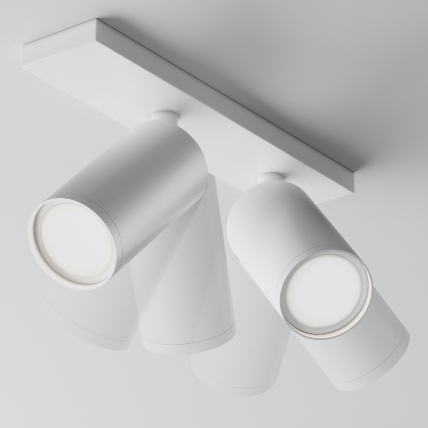 Maytoni C051CL-U-2W - Точково осветително тяло FOCUS 2xGU10/10W/230V бяло