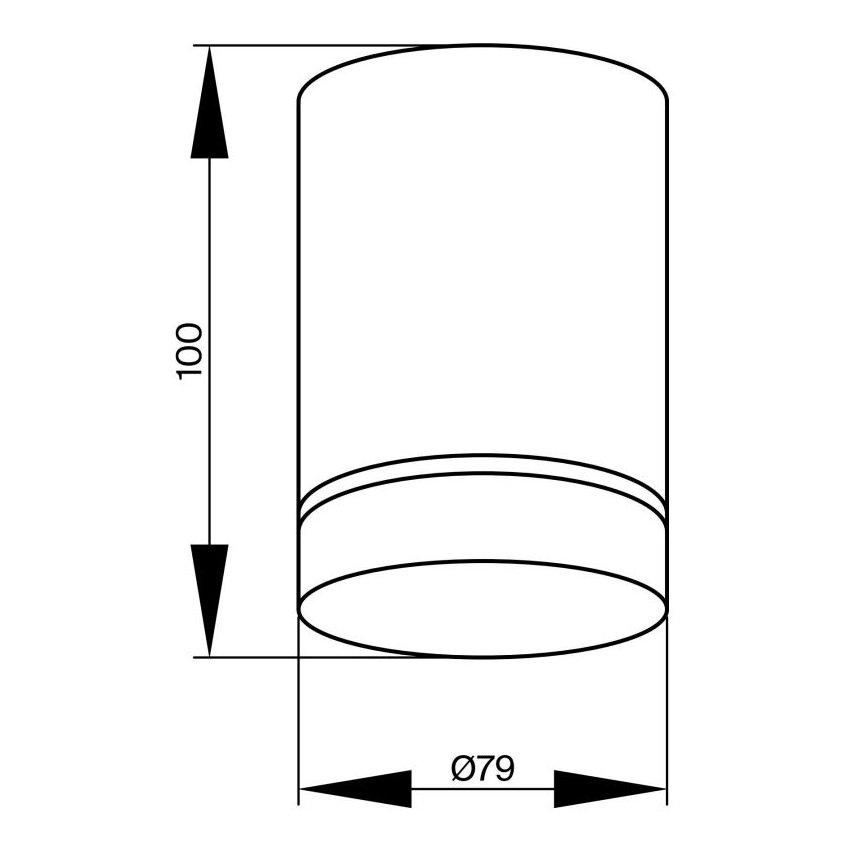 Maytoni C085CL-9W4K-B - LED Спот ORLO LED/9W/230V CRI 90 4000K черен
