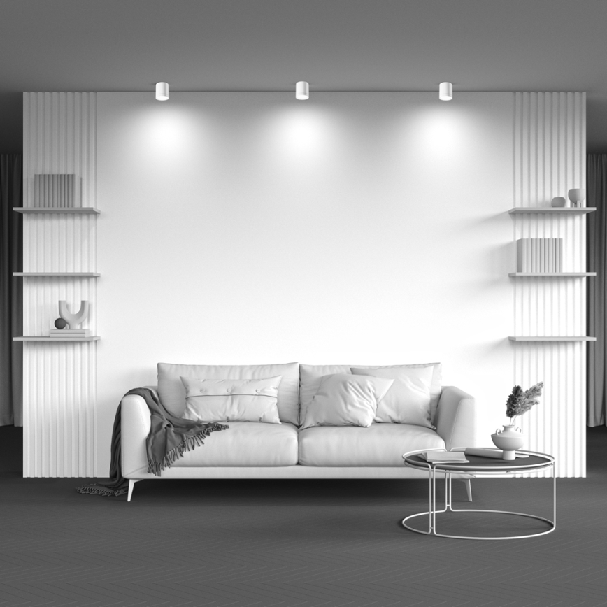 Maytoni C086CM-GX53-MRD-W - Спот HOOP 1xGX53/15W/230V бял