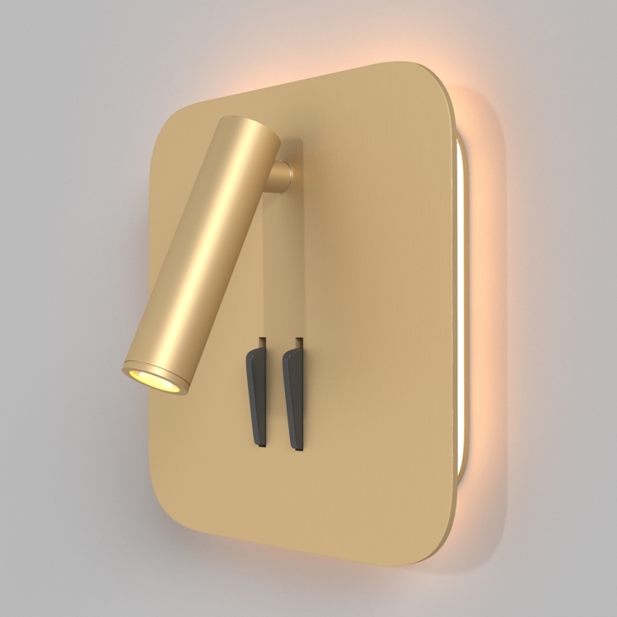 Maytoni C175-WL-01-6W-MG - LED Стенен спот IOS LED/9W/230V златист