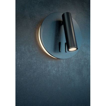 Maytoni C176-WL-01-6W-B - LED Стенен спот IOS LED/9W/230V черен