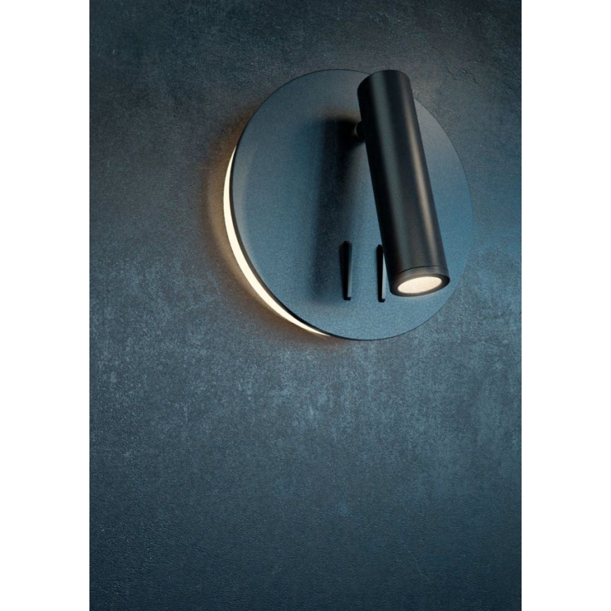 Maytoni C176-WL-01-6W-B - LED Стенен спот IOS LED/9W/230V черен