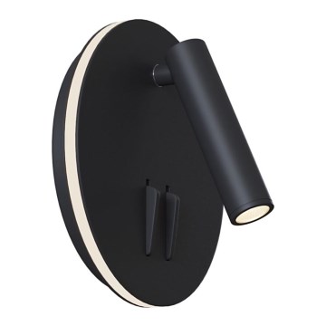 Maytoni C176-WL-01-6W-B - LED Стенен спот IOS LED/9W/230V черен