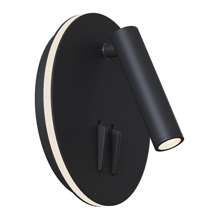 Maytoni C176-WL-01-6W-B - LED Стенен спот IOS LED/9W/230V черен