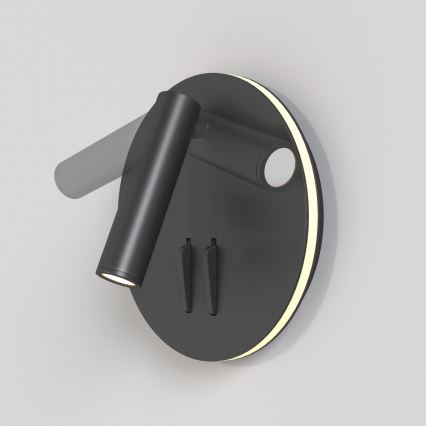 Maytoni C176-WL-01-6W-B - LED Стенен спот IOS LED/9W/230V черен