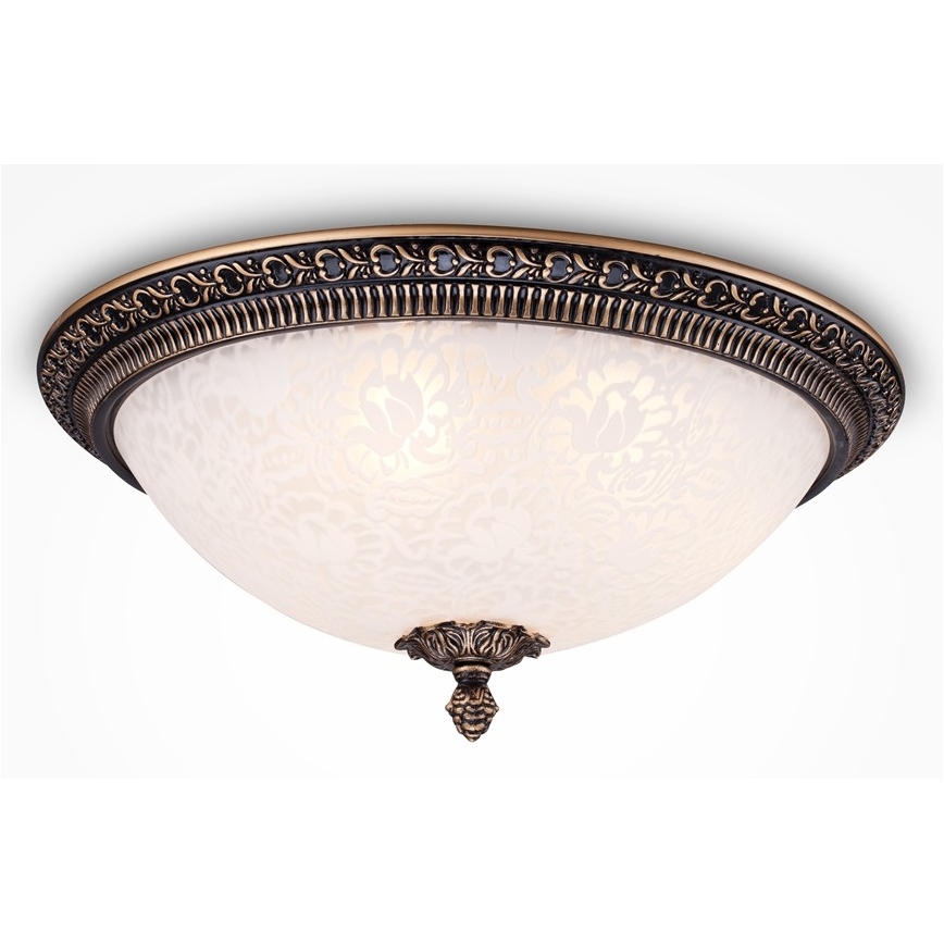 Maytoni C908-CL-03-R - Плафон PASCAL 3xE27/40W/230V бронзов
