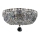 Maytoni DIA100-CL-03-N - Плафон BASFOR 3xE14/60W/230V матов хром