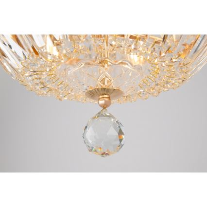 Maytoni DIA100-CL-12-G - Плафон BASFOR 12xE14/60W/230V златист
