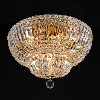 Maytoni DIA100-CL-12-G - Плафон BASFOR 12xE14/60W/230V златист
