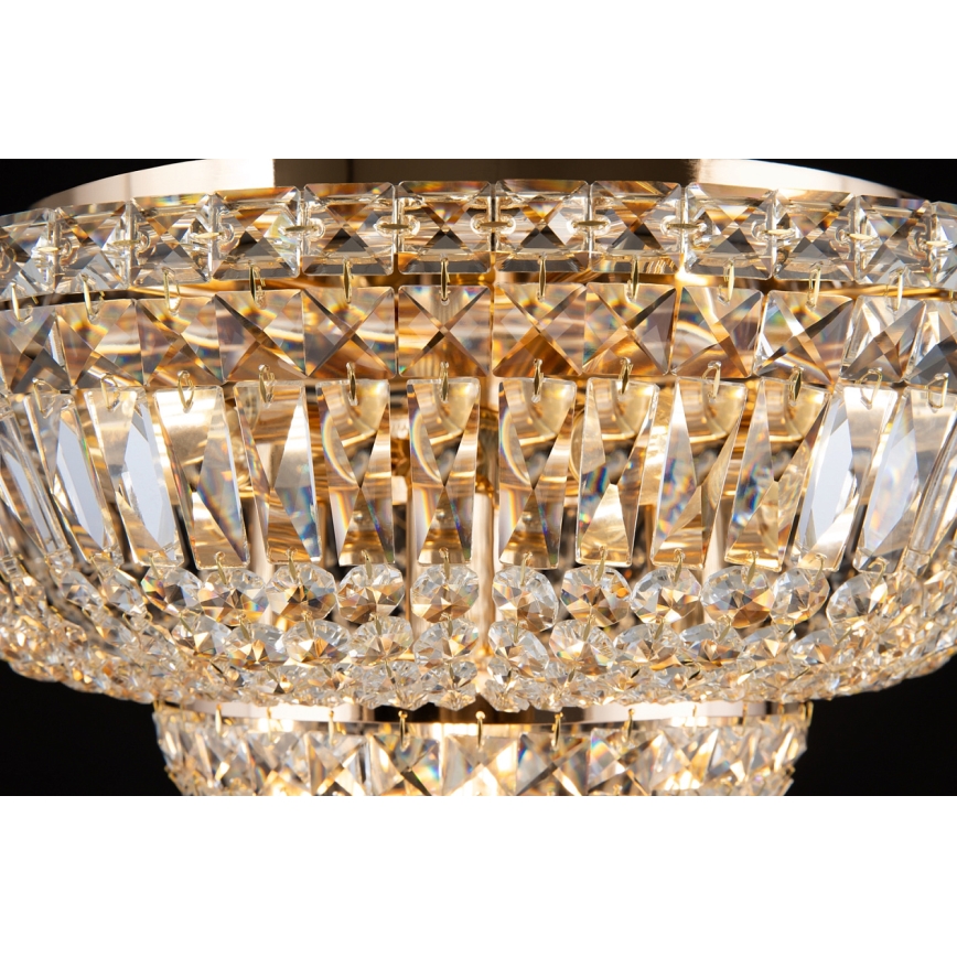 Maytoni DIA100-CL-12-G - Плафон BASFOR 12xE14/60W/230V златист