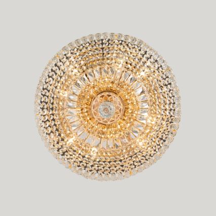 Maytoni DIA100-CL-12-G - Плафон BASFOR 12xE14/60W/230V златист