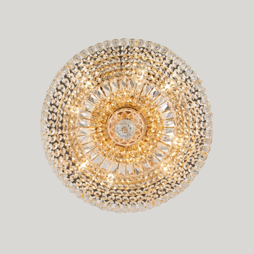 Maytoni DIA100-CL-12-G - Плафон BASFOR 12xE14/60W/230V златист