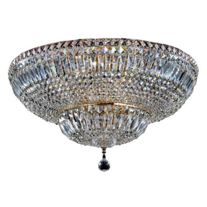 Maytoni DIA100-CL-16-G - Плафон BASFOR 16xE14/60W/230V златист