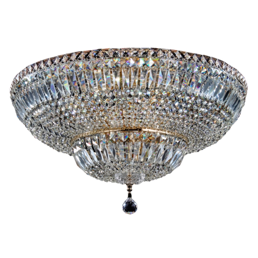 Maytoni DIA100-CL-16-G - Плафон BASFOR 16xE14/60W/230V златист