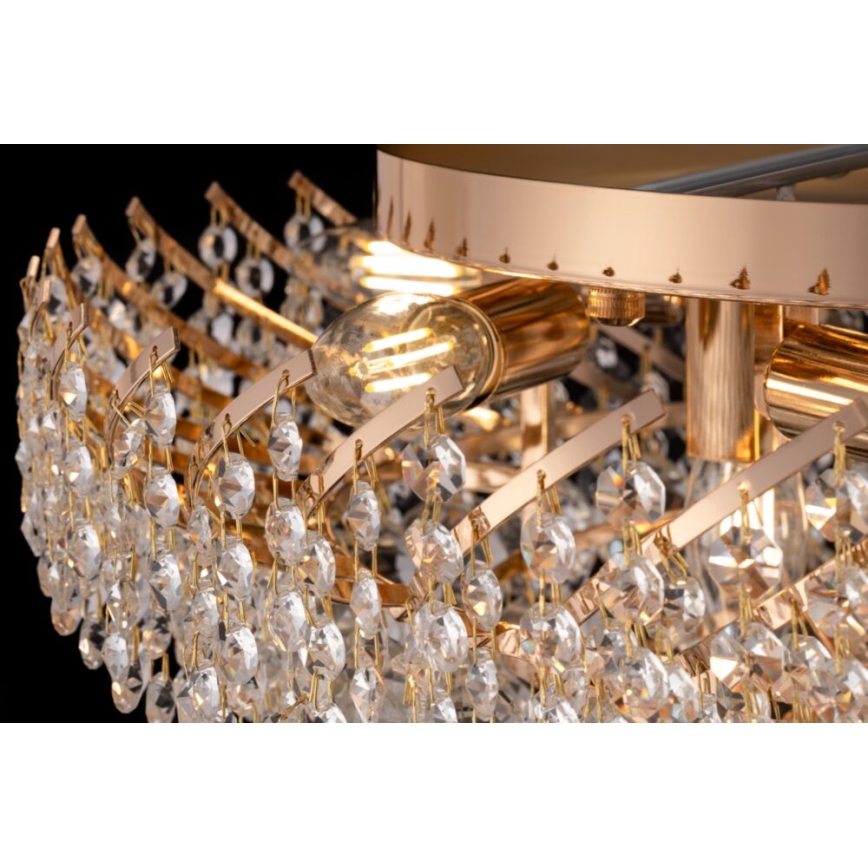 Maytoni DIA120-09-G - Плафон KAROLINA 9xE14/40W/230V