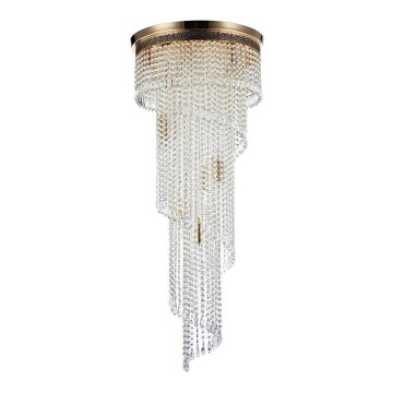 Maytoni DIA522-CL-12-G - Плафон CASCADE 12xE14/60W/230V