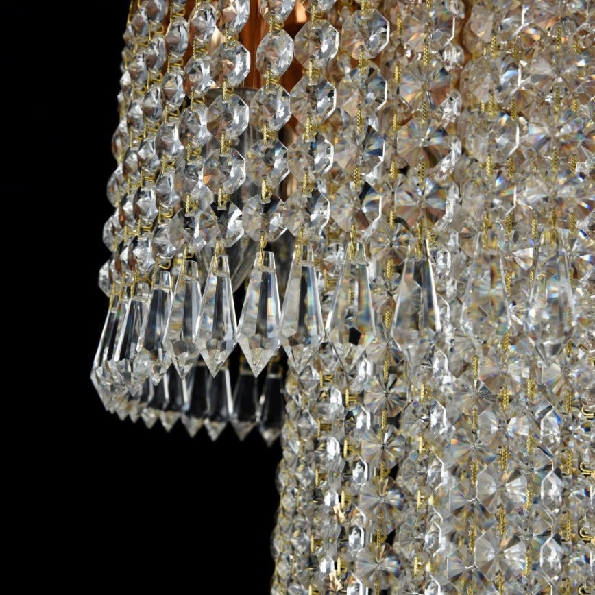 Maytoni DIA522-CL-12-G - Плафон CASCADE 12xE14/60W/230V