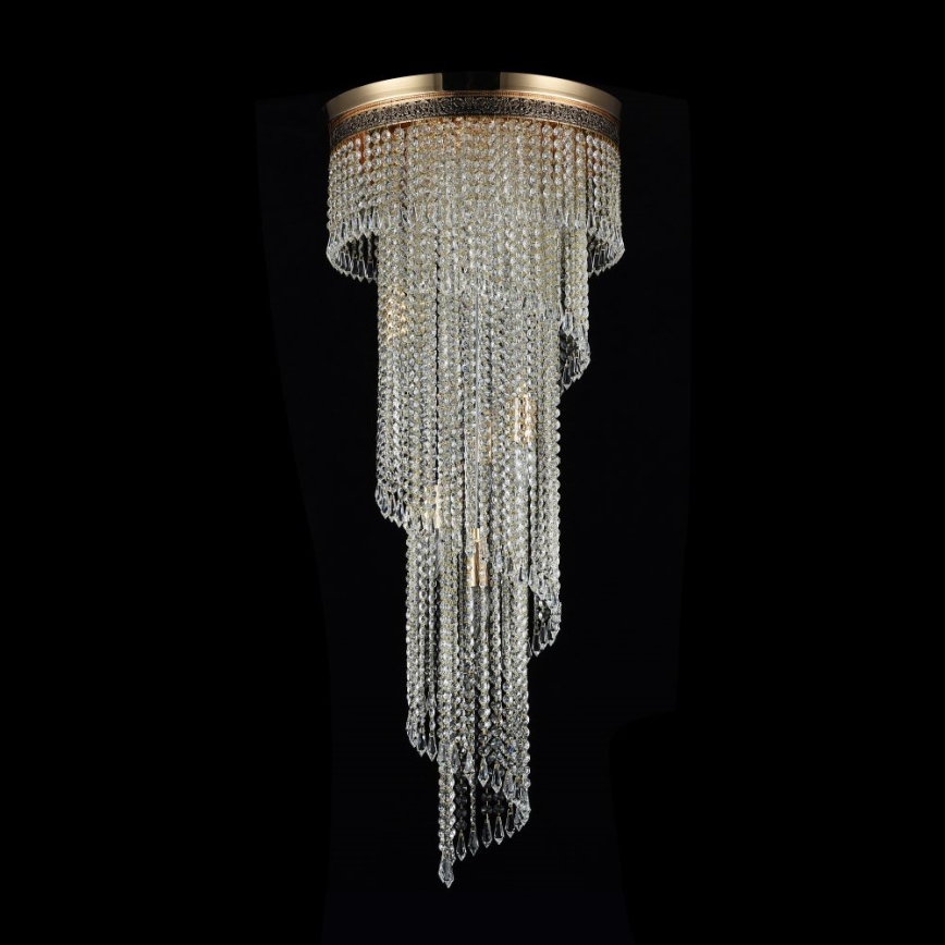 Maytoni DIA522-CL-12-G - Плафон CASCADE 12xE14/60W/230V