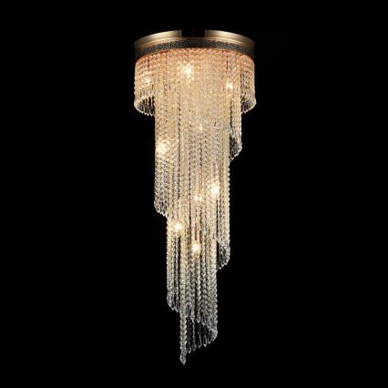 Maytoni DIA522-CL-12-G - Плафон CASCADE 12xE14/60W/230V