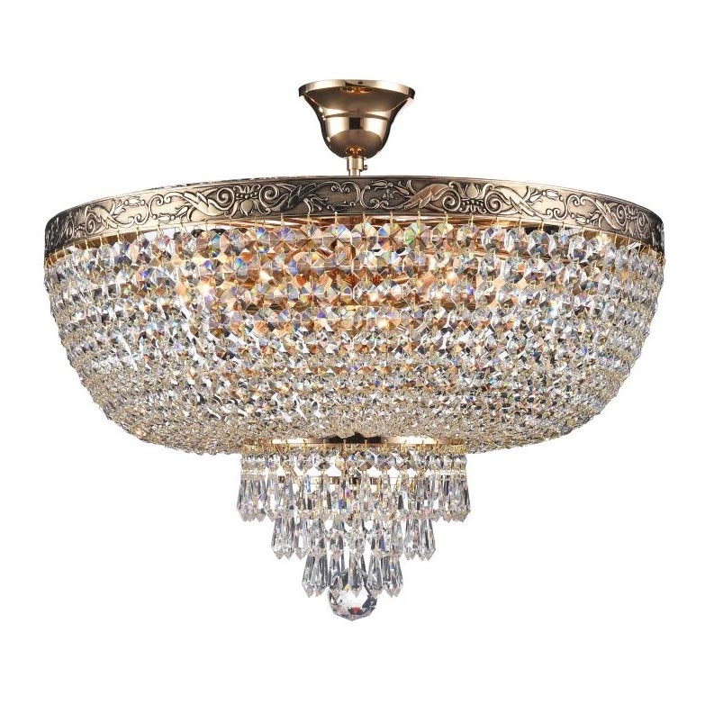 Maytoni DIA890-CL-06-G - Полилей за повърхностен монтаж PALACE 6xE27/60W/230V