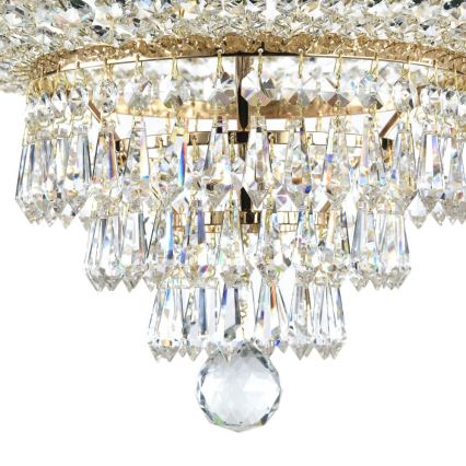 Maytoni DIA890-CL-18-G - Полилей за повърхностен монтаж PALACE 18xE27/60W/230V