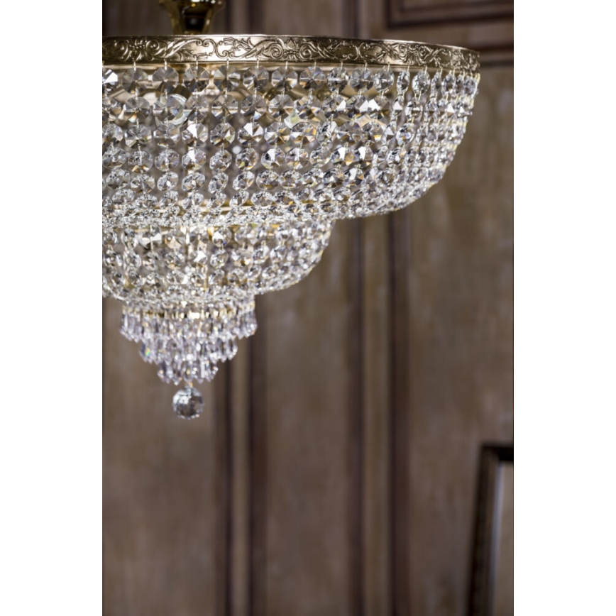 Maytoni DIA891-CL-14-G - Полилей за повърхностен монтаж PALACE 14xE27/60W/230V