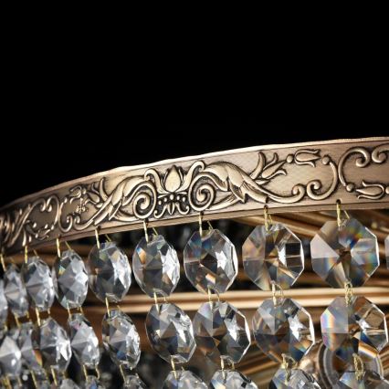Maytoni DIA891-CL-14-G - Полилей за повърхностен монтаж PALACE 14xE27/60W/230V