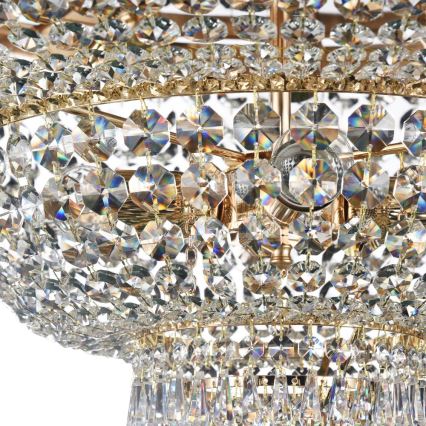 Maytoni DIA891-CL-14-G - Полилей за повърхностен монтаж PALACE 14xE27/60W/230V