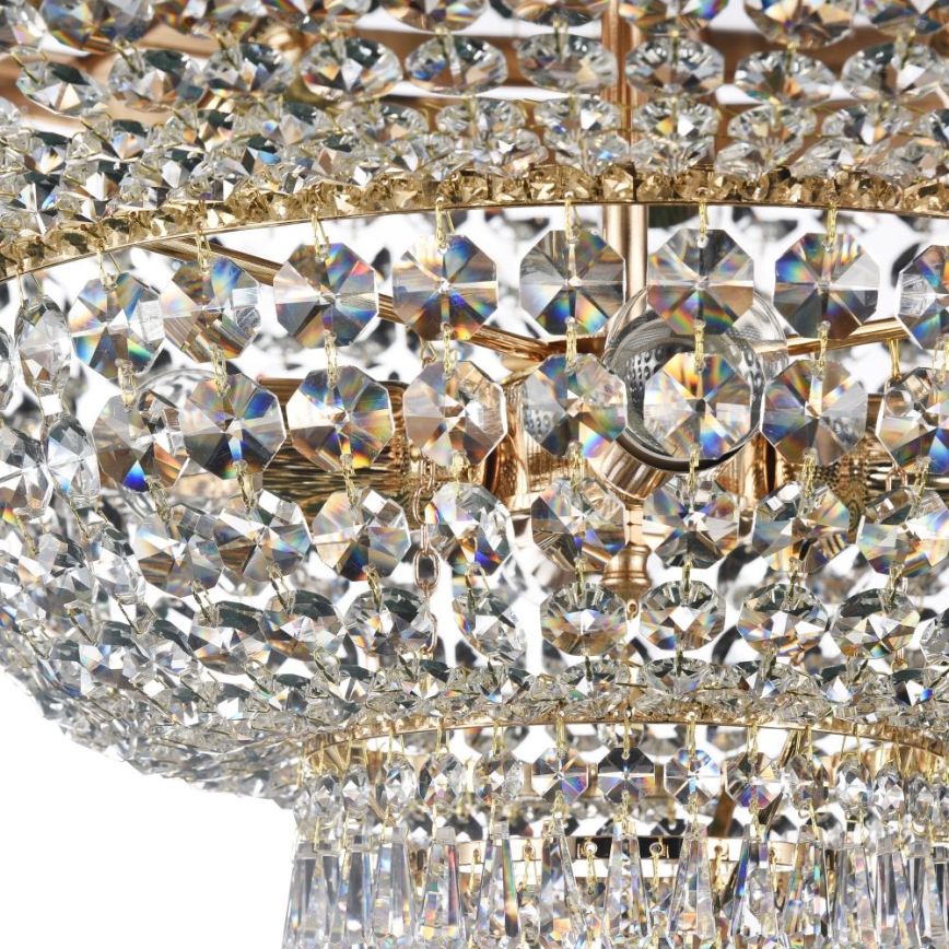 Maytoni DIA891-CL-14-G - Полилей за повърхностен монтаж PALACE 14xE27/60W/230V