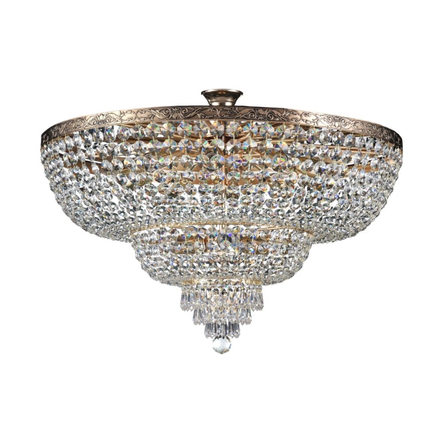 Maytoni DIA891-CL-14-G - Полилей за повърхностен монтаж PALACE 14xE27/60W/230V