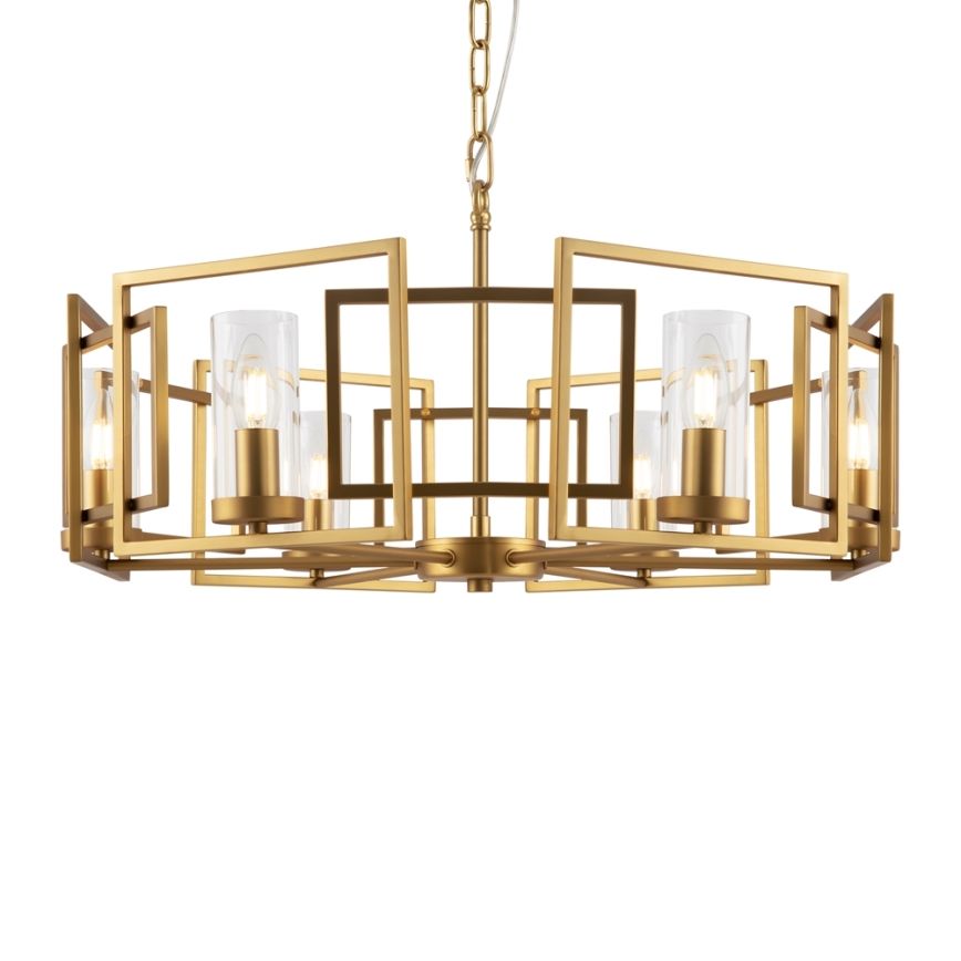 Maytoni H009PL-06G - Пендел BOWI 6xE14/40W/230V