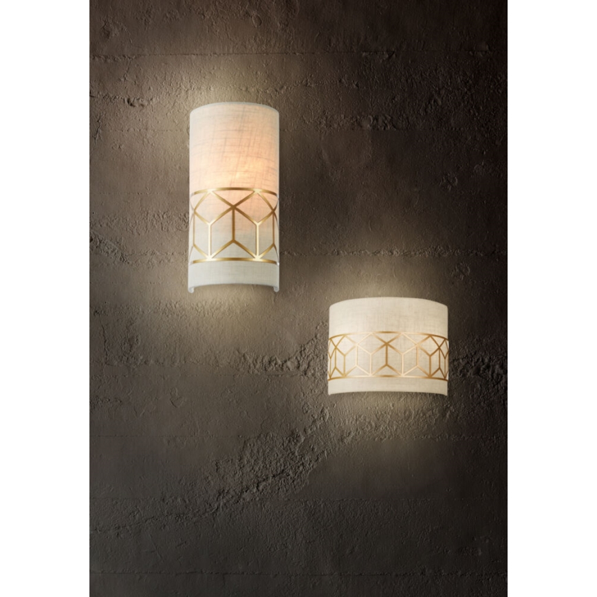 Maytoni H223-WL-01-G - Аплик MESSINA 1xE14/40W/230V