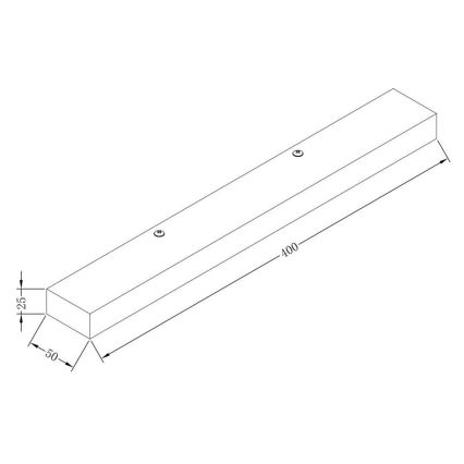 Maytoni MIR011WL-L9B4K - LED аплик ORION LED/9W/230V черен