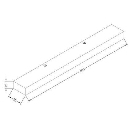 Maytoni MIR011WL-L9W4K - LED аплик ORION LED/9W/230V бял