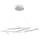 Maytoni MOD016PL-L75W - LED Пендел LINE LED/79W/230V бял