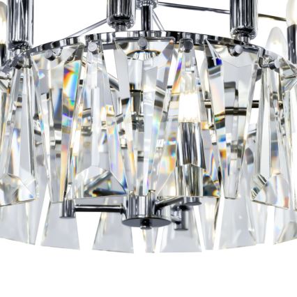 Maytoni MOD043PL-18CH - Пендел PUNTES 18xE14/40W/230V лъскав хром