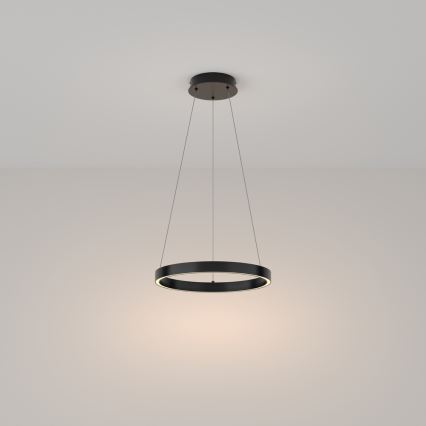 Maytoni MOD058PL-L22B3K - LED Пендел RIM LED/25W/230V 3000K Ø 40 см черен