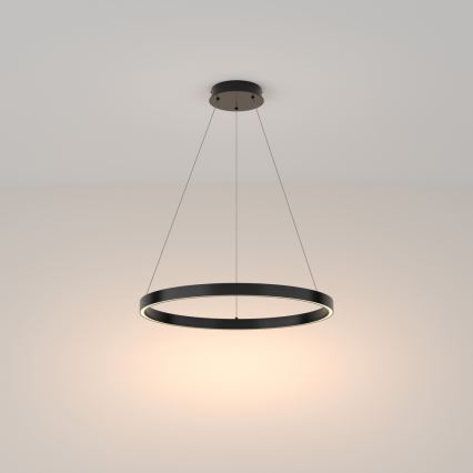 Maytoni MOD058PL-L32B3K - LED Пендел RIM LED/37W/230V 3000K Ø 60 см черен