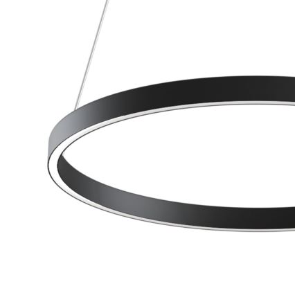 Maytoni MOD058PL-L32B3K - LED Пендел RIM LED/37W/230V 3000K Ø 60 см черен