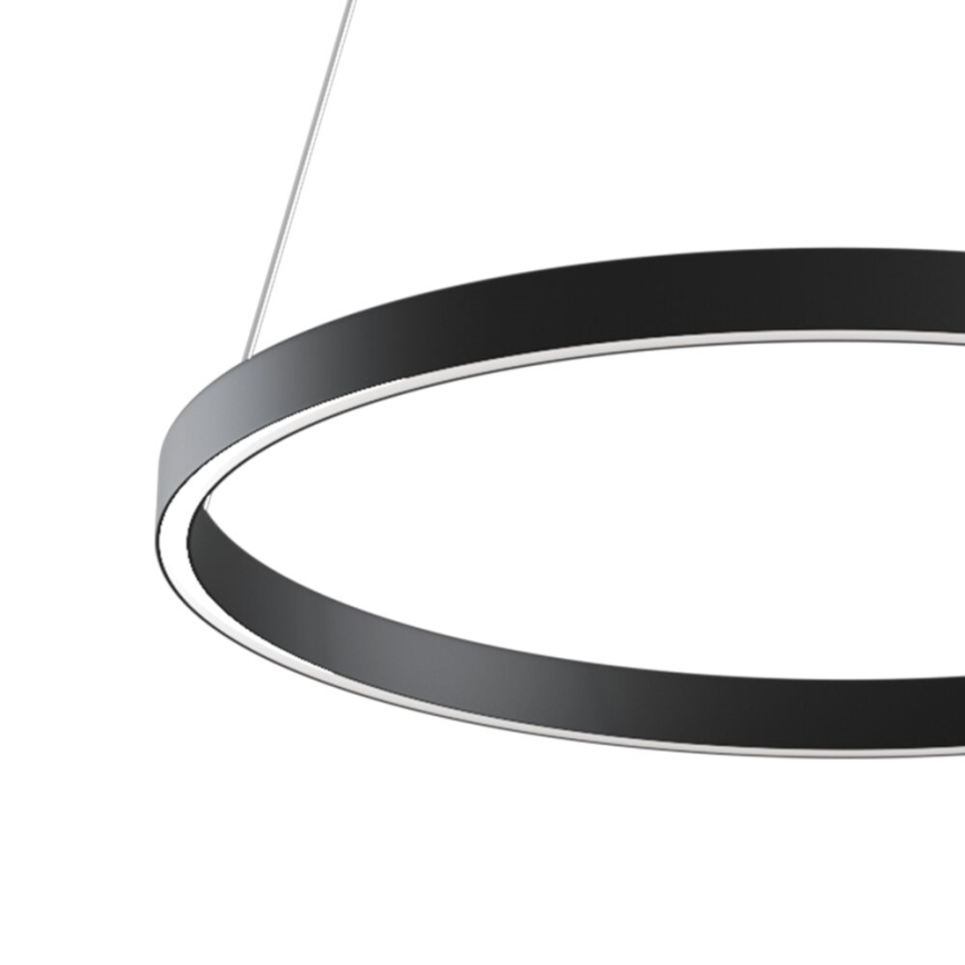 Maytoni MOD058PL-L32B3K - LED Пендел RIM LED/37W/230V 3000K Ø 60 см черен