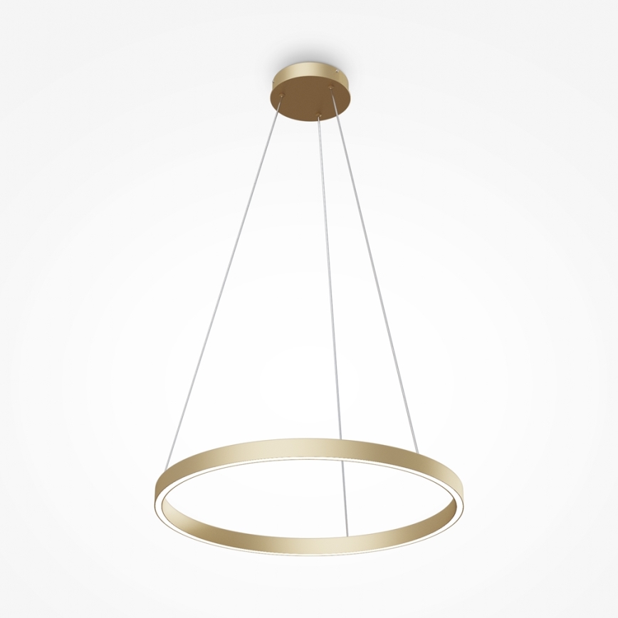 Maytoni MOD058PL-L32BS4K - LED Пендел RIM LED/37W/230V 4000K Ø 60 см златист