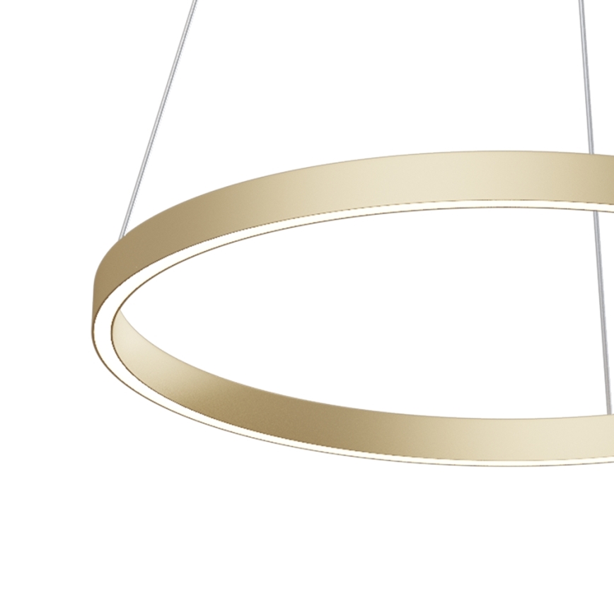 Maytoni MOD058PL-L32BS4K - LED Пендел RIM LED/37W/230V 4000K Ø 60 см златист