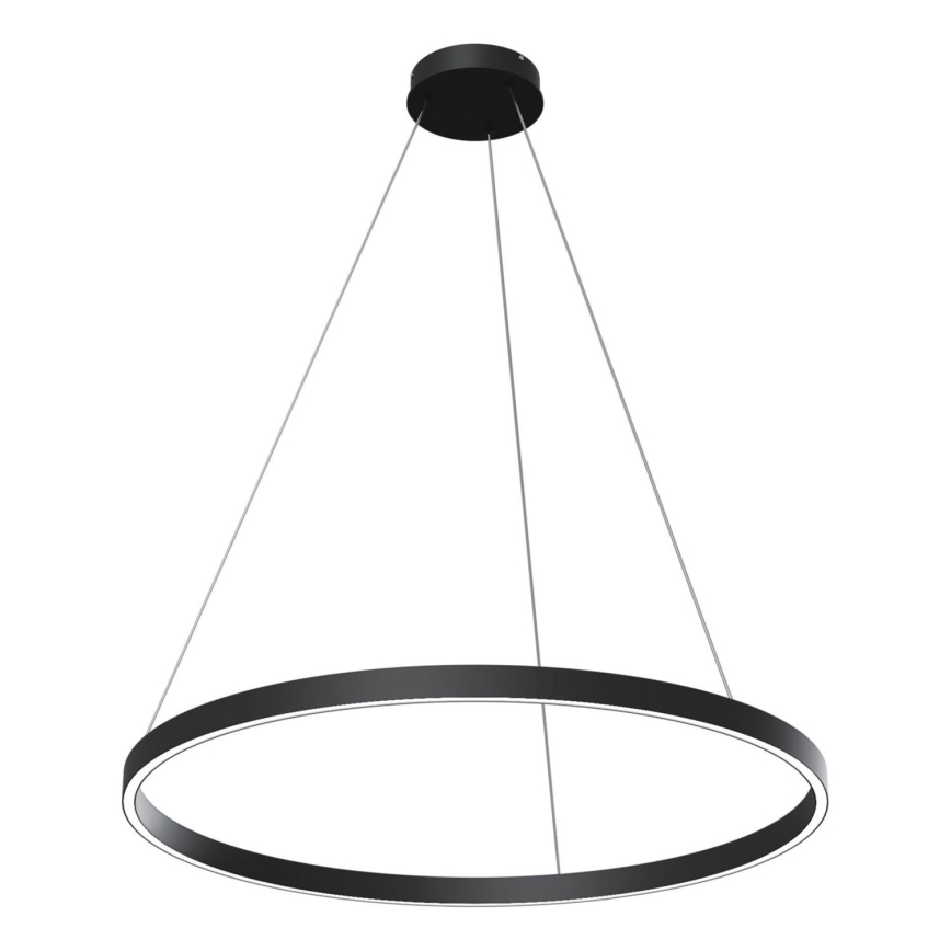 Maytoni MOD058PL-L42B3K - LED Пендел RIM LED/51W/230V 3000K Ø 80 см черен
