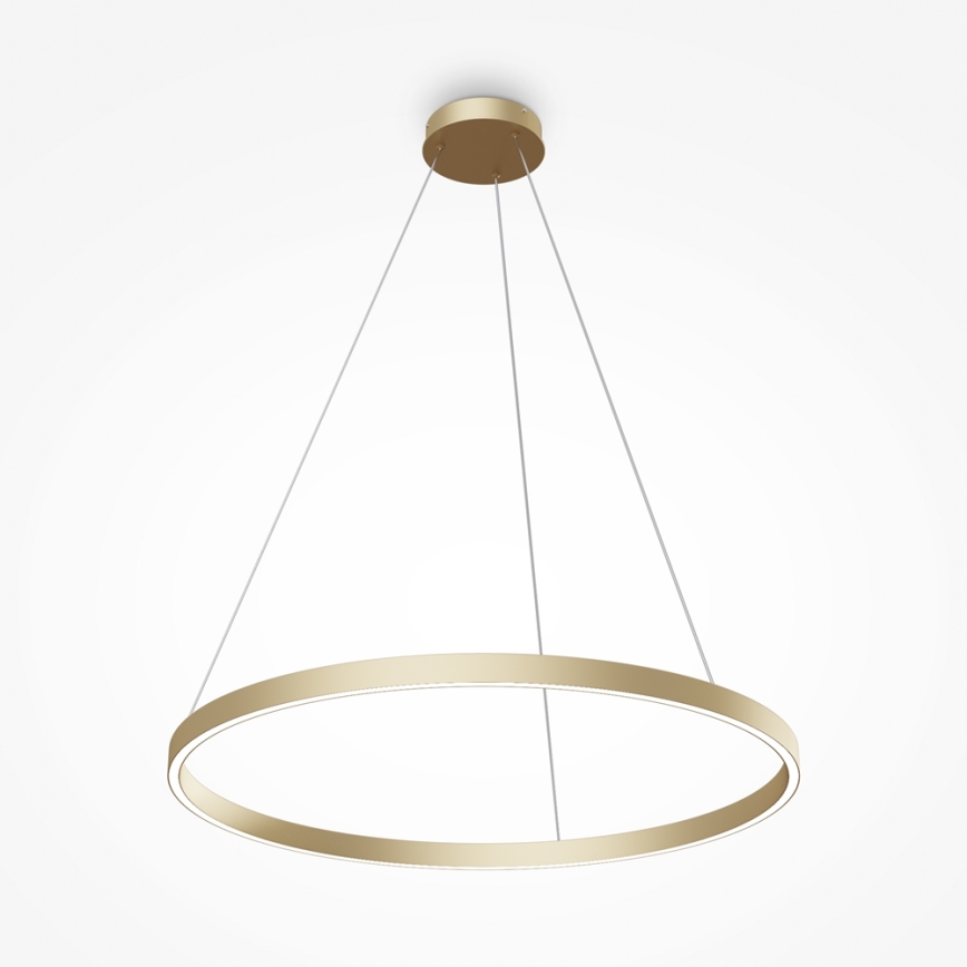 Maytoni MOD058PL-L42BS4K - LED Пендел RIM LED/51W/230V 4000K Ø 80 см златист
