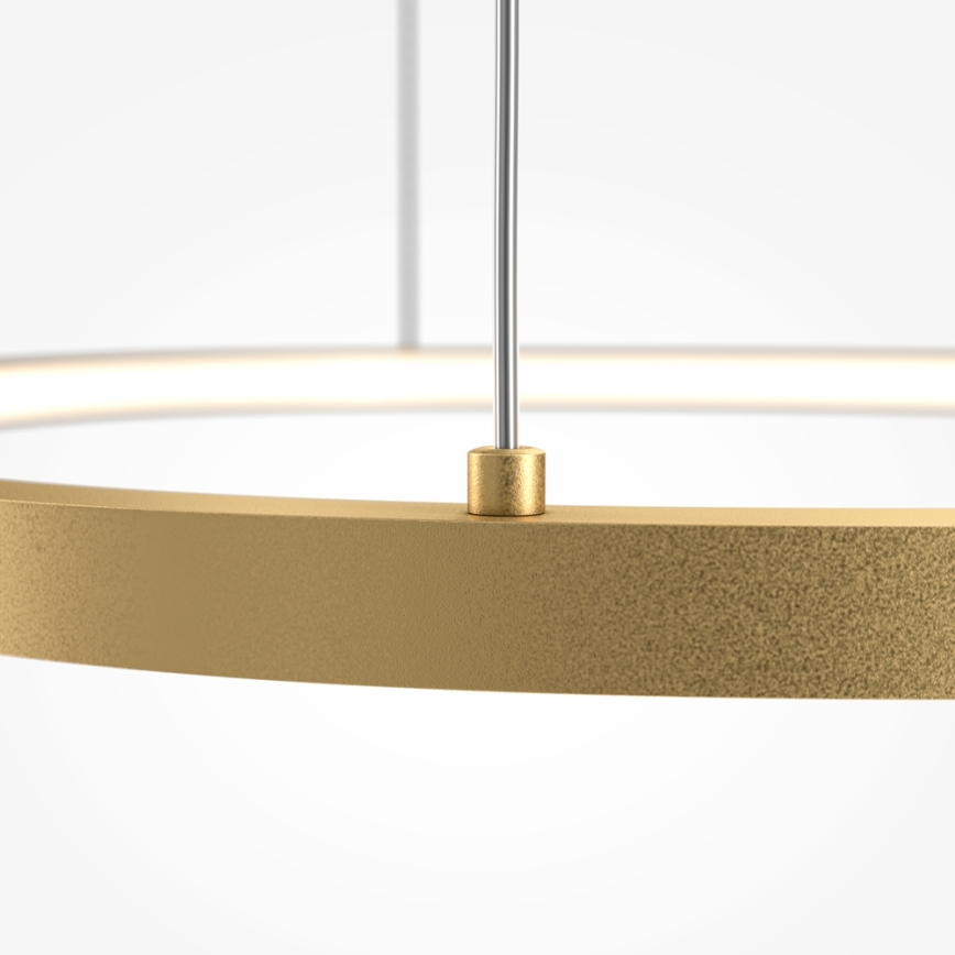 Maytoni MOD072PL-L28BS3K1 - LED Пендел GLINT LED/24W/230V златист Ø 60 см
