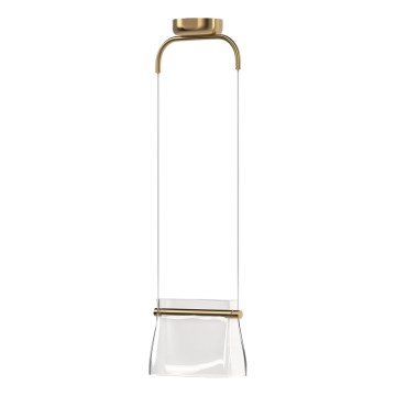 Maytoni MOD170PL-L8BS3K - LED Пендел CABARET LED/8W/230V златист
