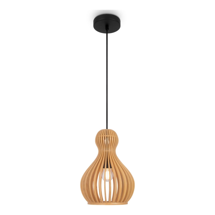 Maytoni MOD192PL-01W - Пендел ROOTS 1xE27/40W/230V Ø 20 см бежов