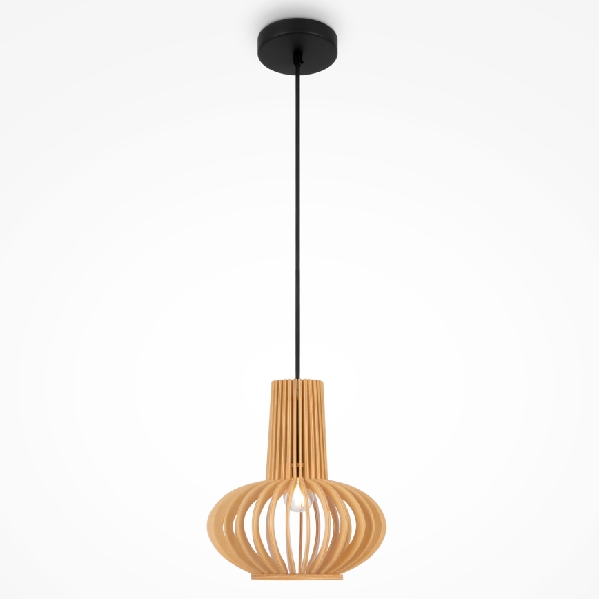 Maytoni MOD193PL-01W - Пендел ROOTS 1xE27/40W/230V Ø 22,5 см бежов